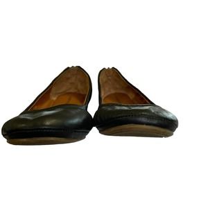 Lucky BRAND Ballet Flats/ Slippers, Leather, Blue, Size 6 Medium